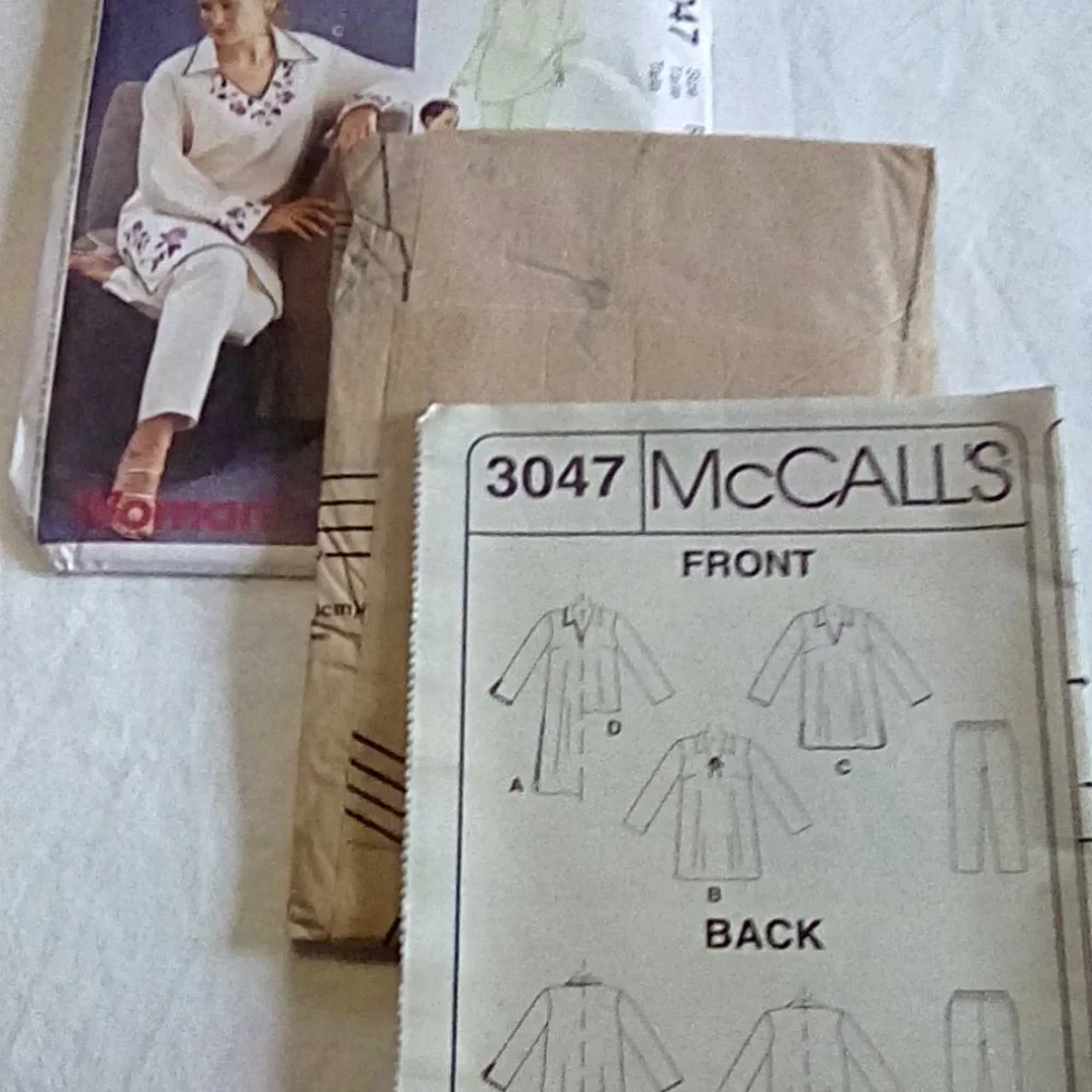 Vintage McCall's 3047 Dress in 2 lengths 18W-24W